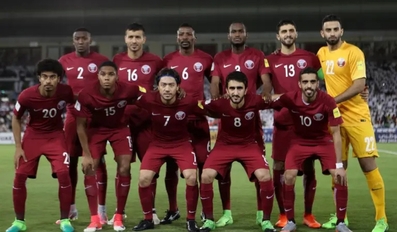 Qatar Football Team  in Basra